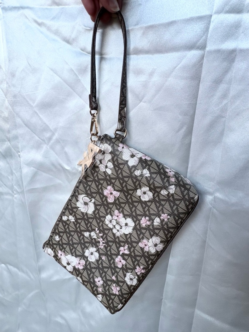 Anne Klein Floral Wristlet